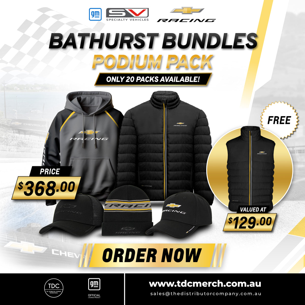 Chevrolet Racing Team Hoodie