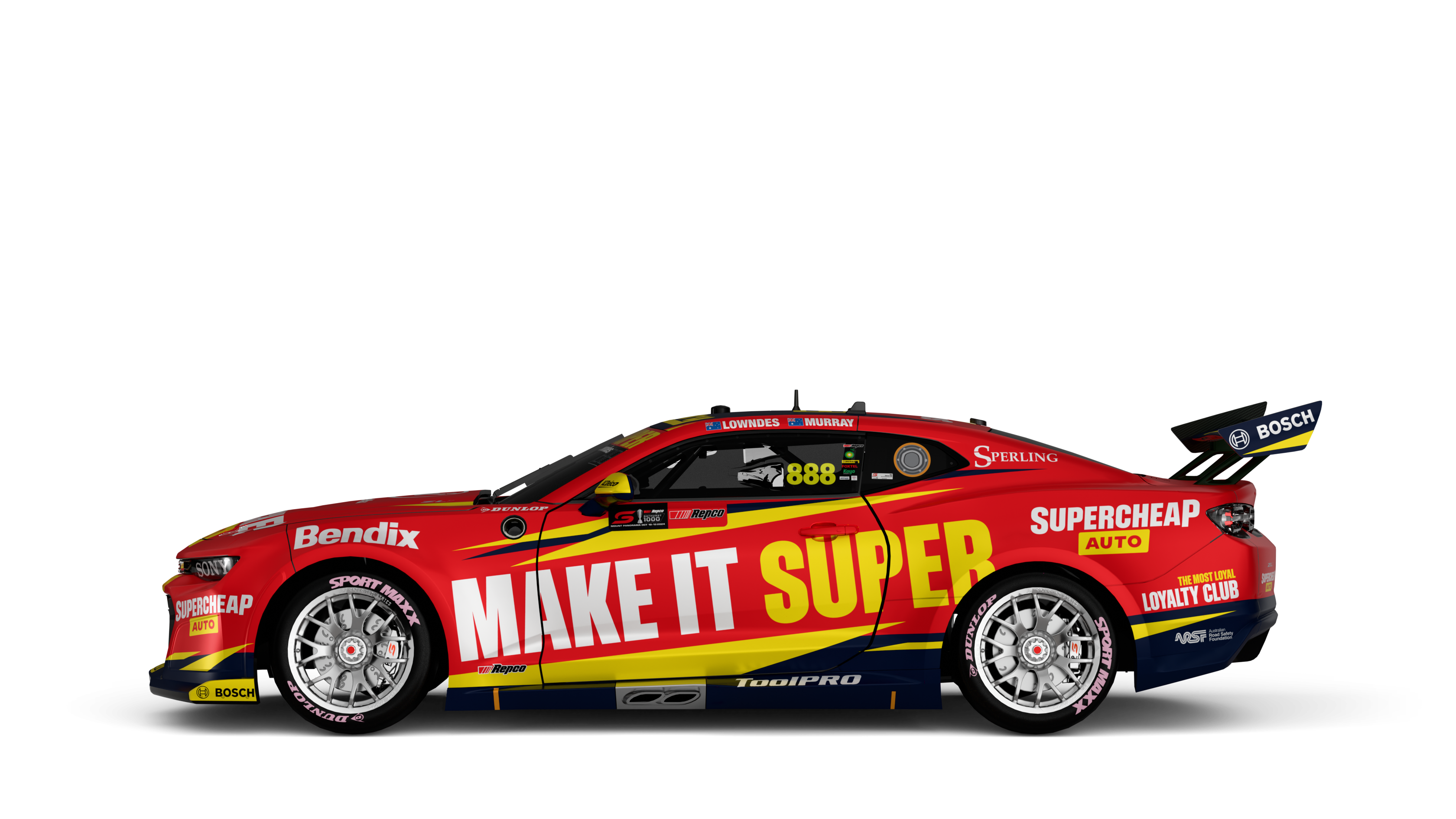 Chevrolet Camaro - Supercheap Auto Racing - Lowndes/Murray #888 - 2024 Repco Bathurst Wildcard