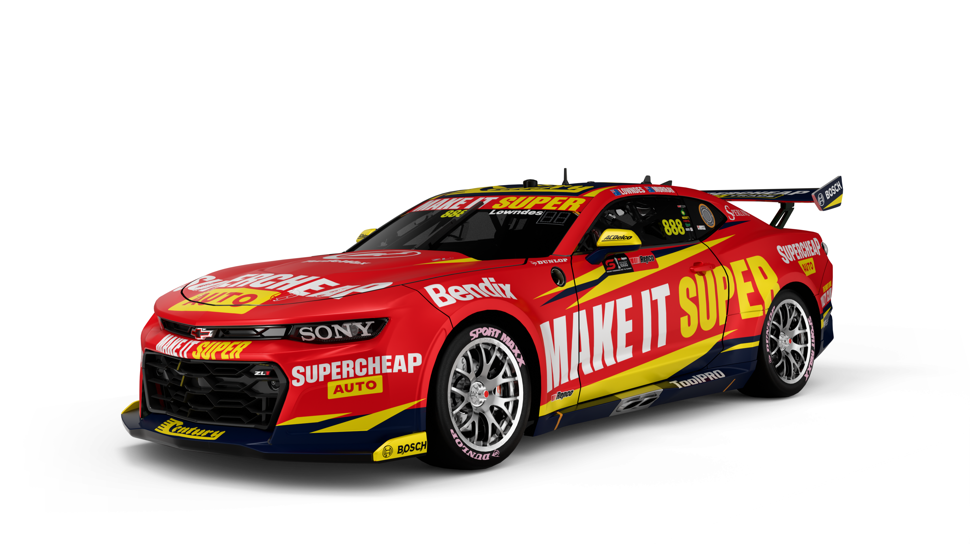 Chevrolet Camaro - Supercheap Auto Racing - Lowndes/Murray #888 - 2024 Repco Bathurst Wildcard