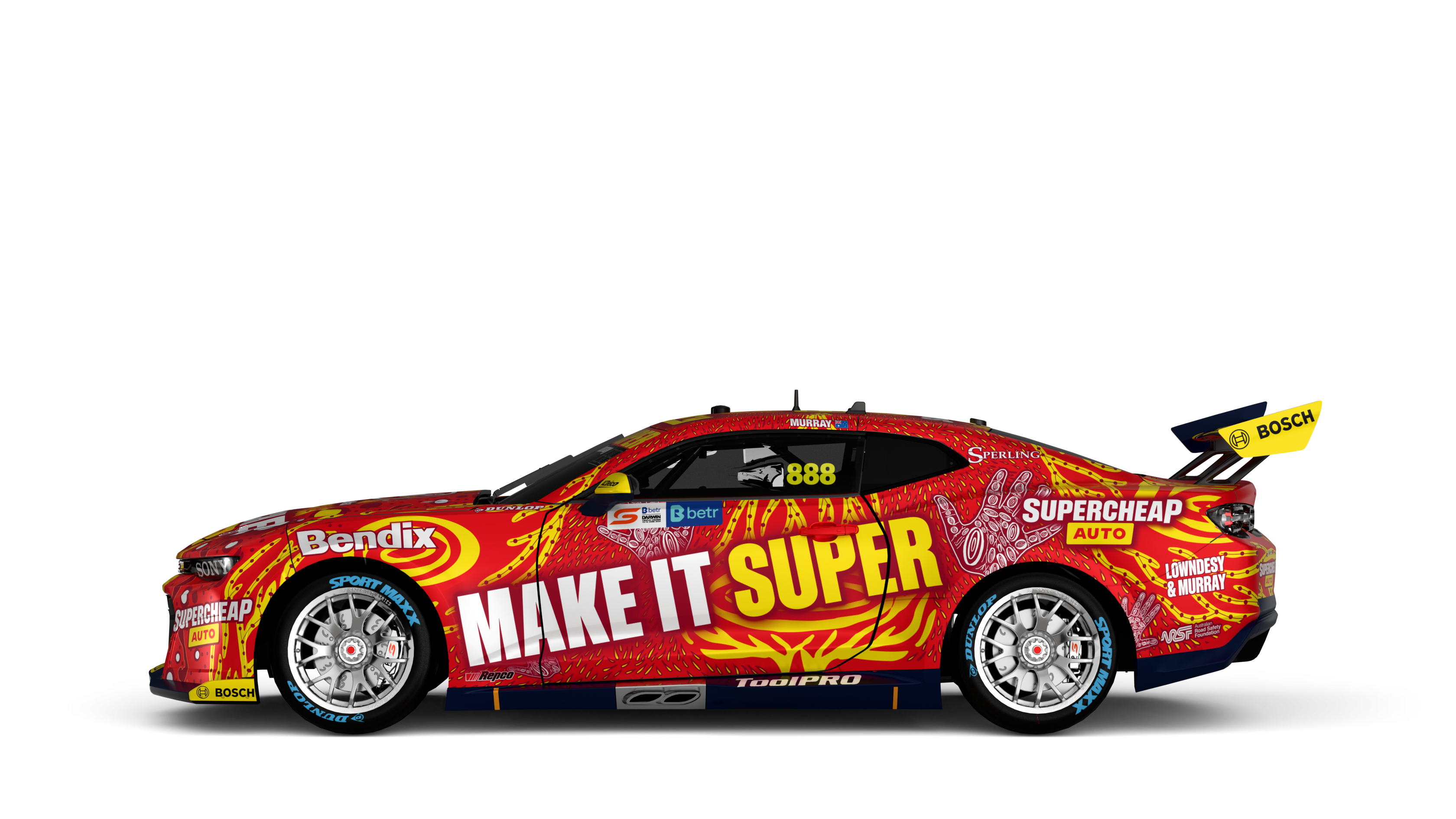 Chevrolet Camaro - Supercheap Auto Racing - Murray #888 - 2024 Darwin Triple Crown Wildcard