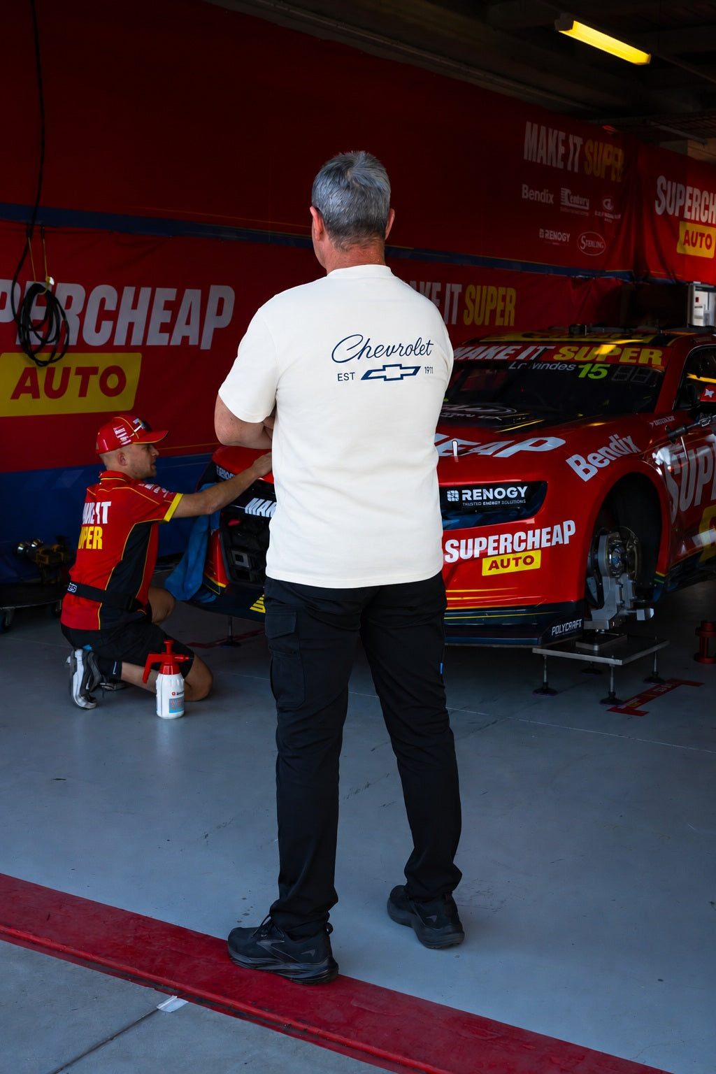CHEVROLET CLASSIC T-SHIRT ECRU