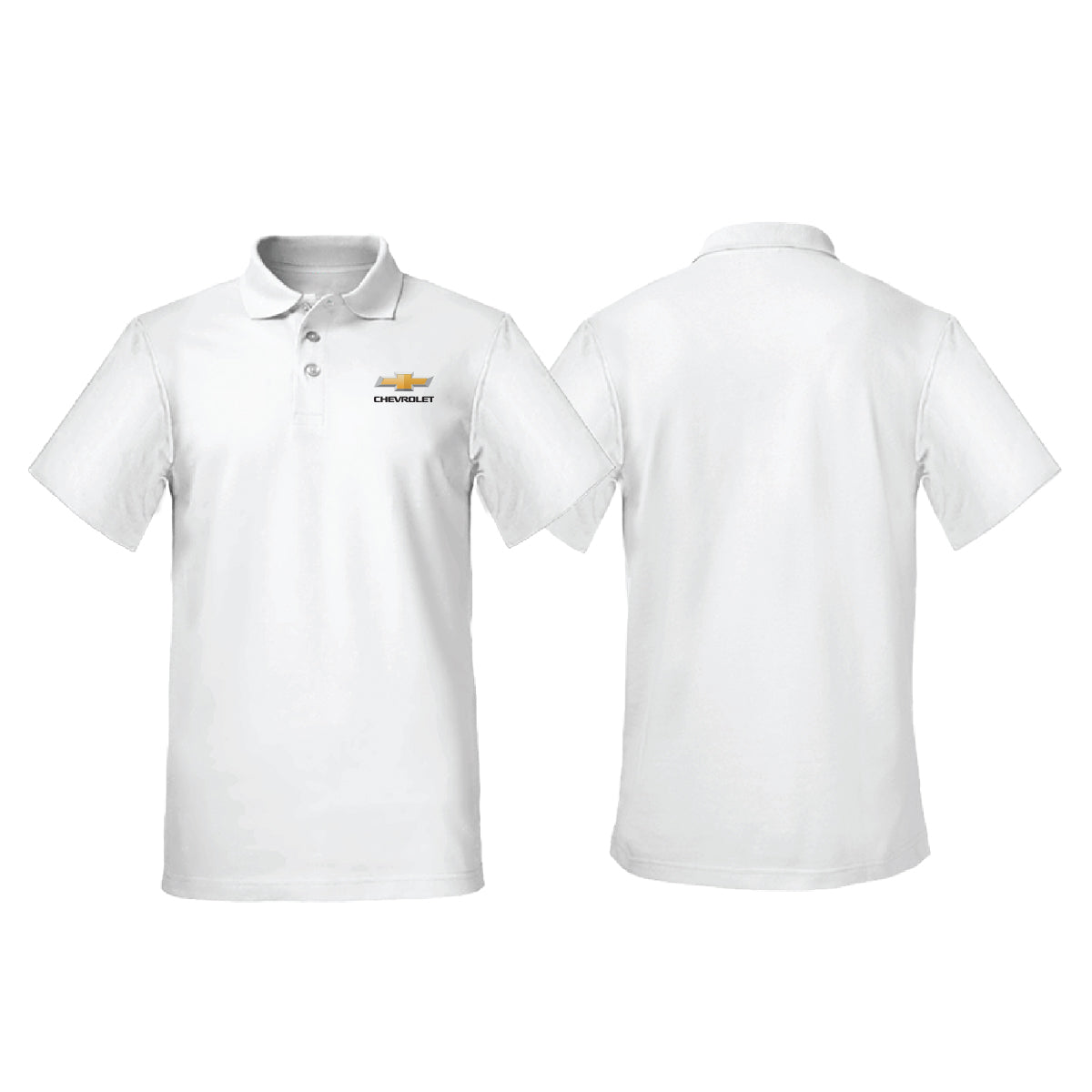 Chevrolet Logo Polo White