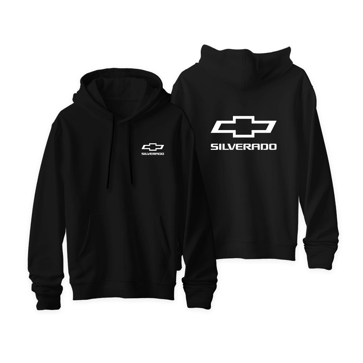 Silverado Logo Hoodie Black1