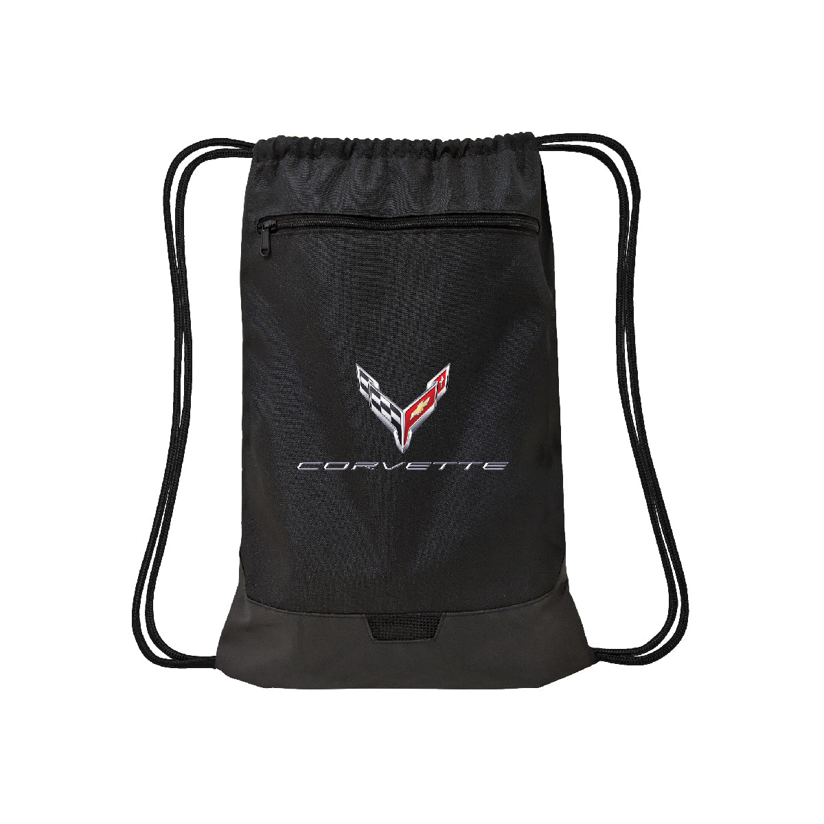 Corvette Logo Drawstring Bag