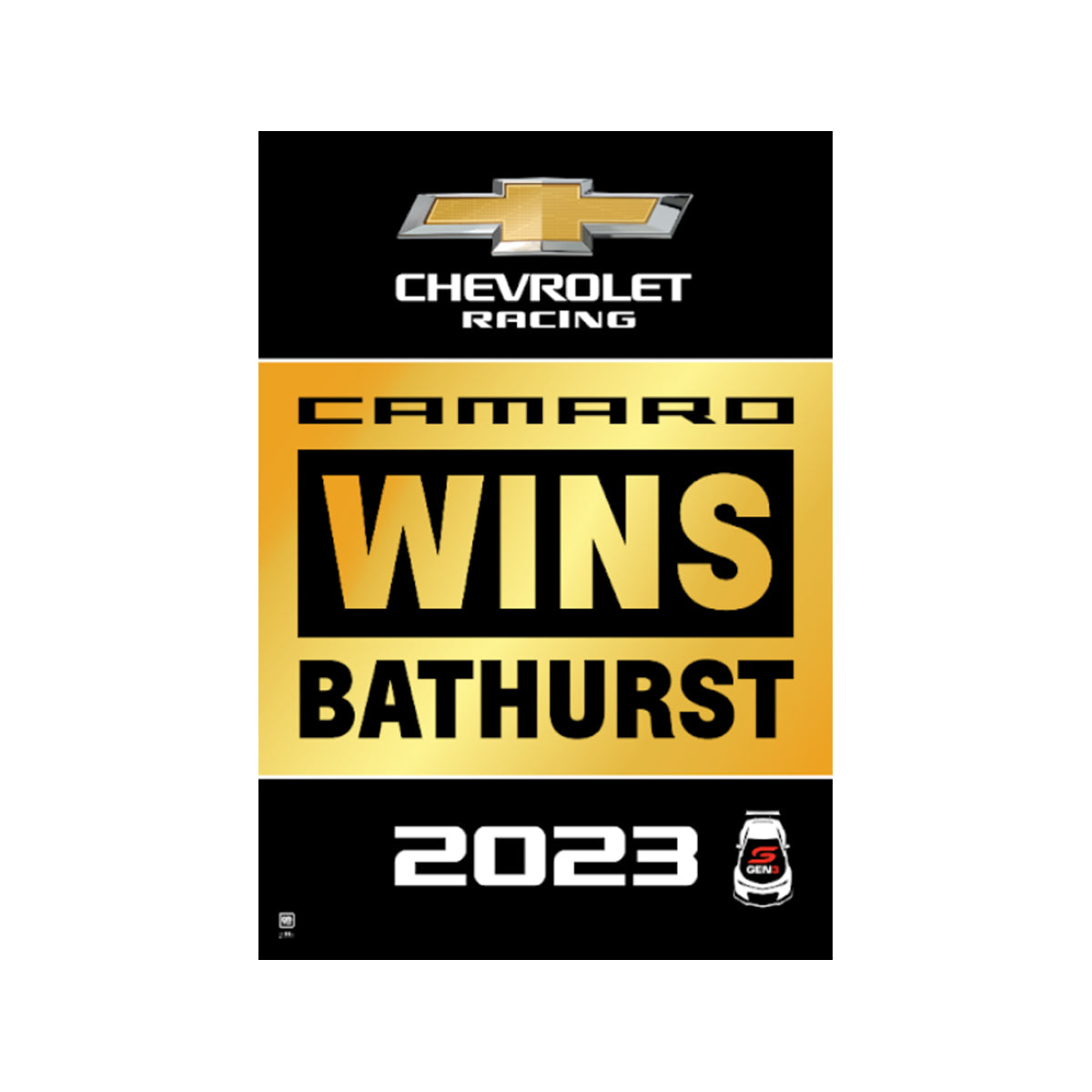 Chevrolet Racing Wins Poster