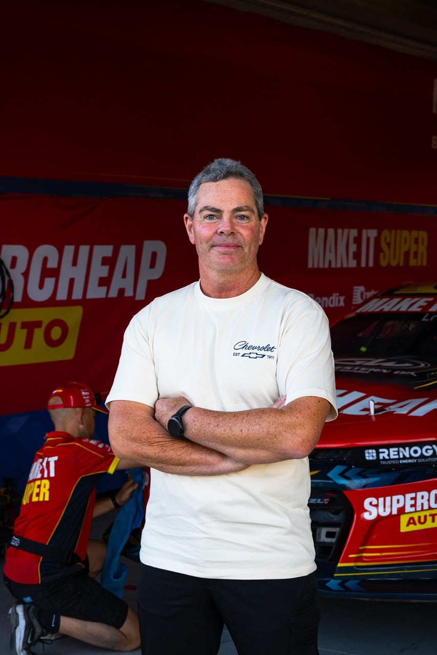 CHEVROLET CLASSIC T-SHIRT ECRU