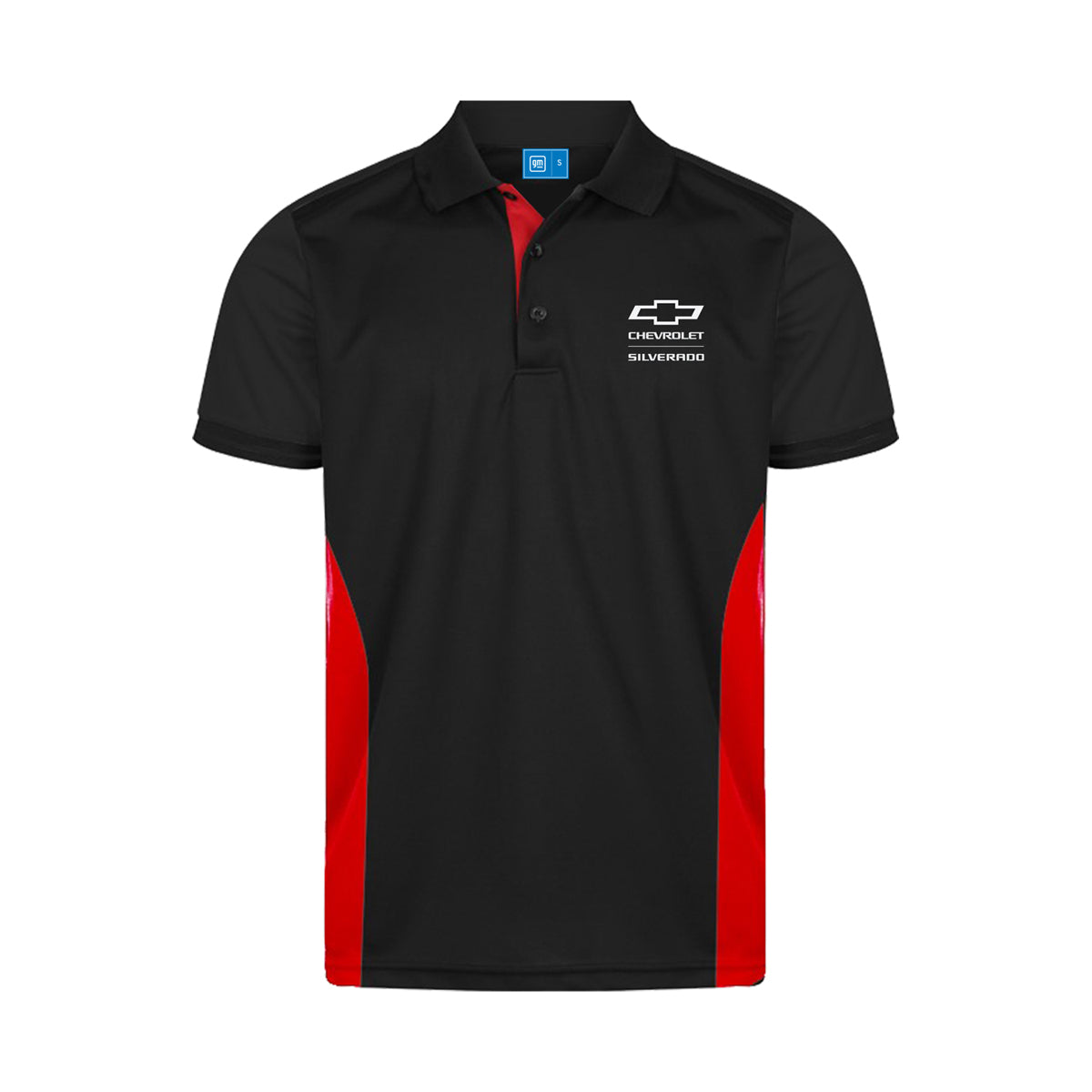 Silverado Polo Shirts Elite Black/Red