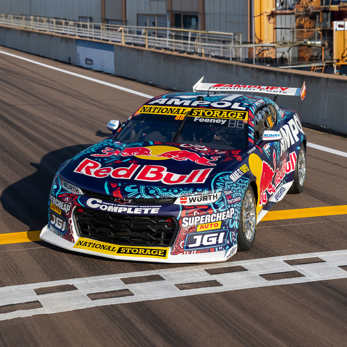 Red Bull Ampol Racing 2025 Betr Darwin Triple Crown Winner Race 19 Broc Feeney #88 Chevrolet Camaro