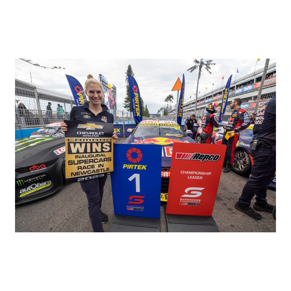 Chevrolet Camaro Gen3 ZL1 - Red Bull Racing - Van Gisbergen #97 - Thrifty Newcastle 500 - Race 2 Winner