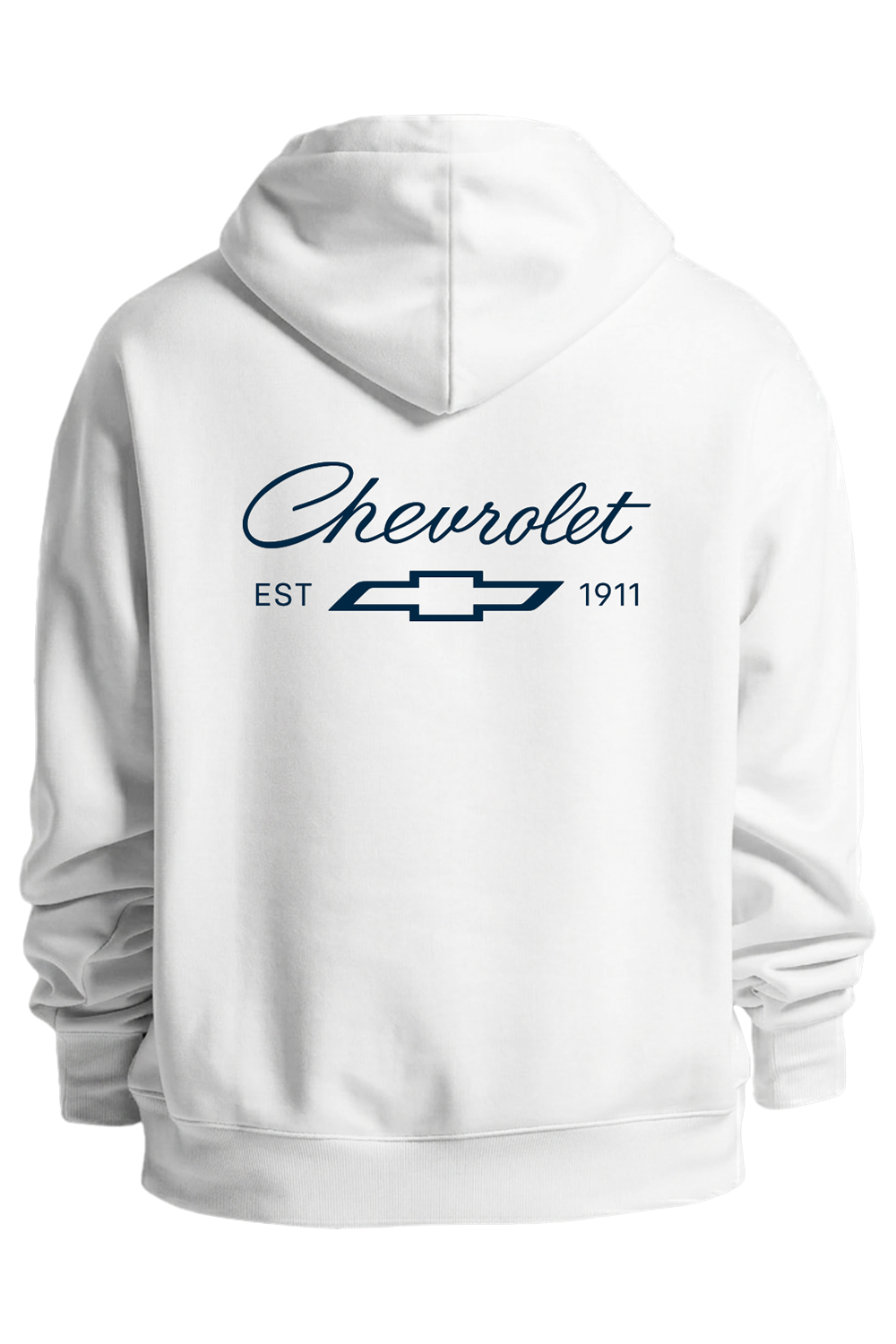 CHEVROLET CLASSIC HOODIE - WHITE/NAVY