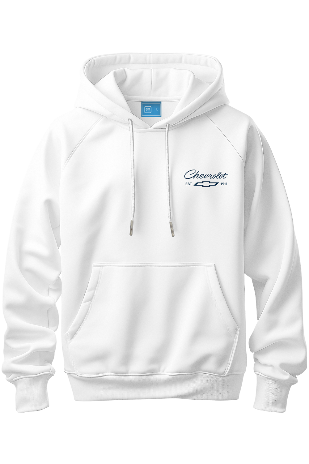 CHEVROLET CLASSIC HOODIE - WHITE/NAVY