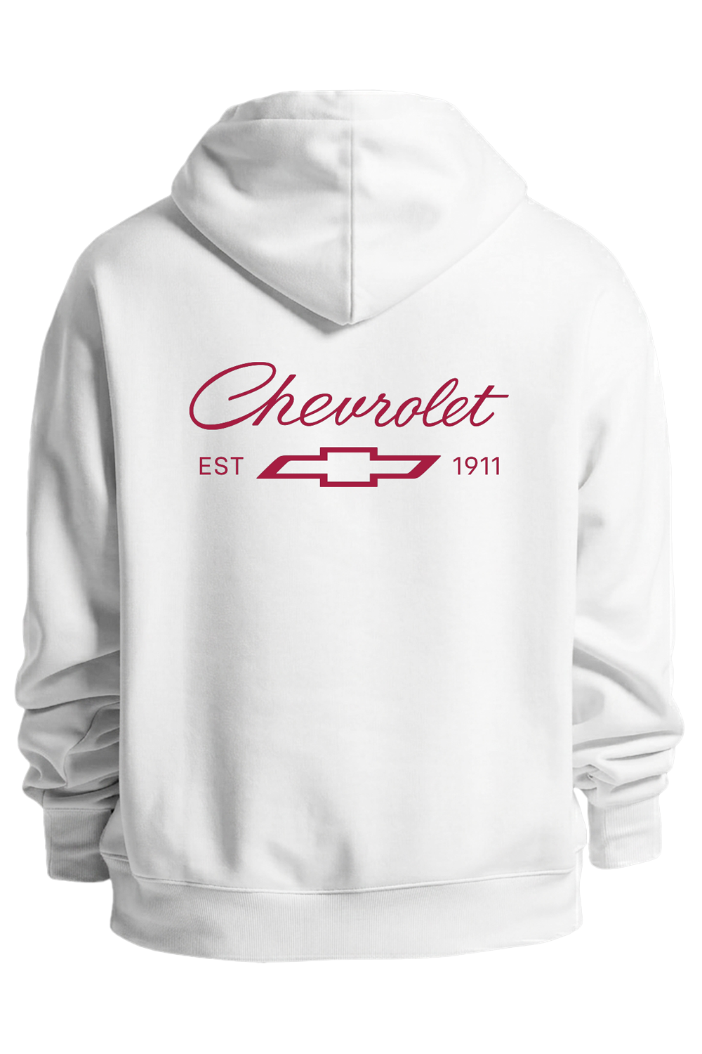 CHEVROLET CLASSIC HOODIE - WHITE/RED