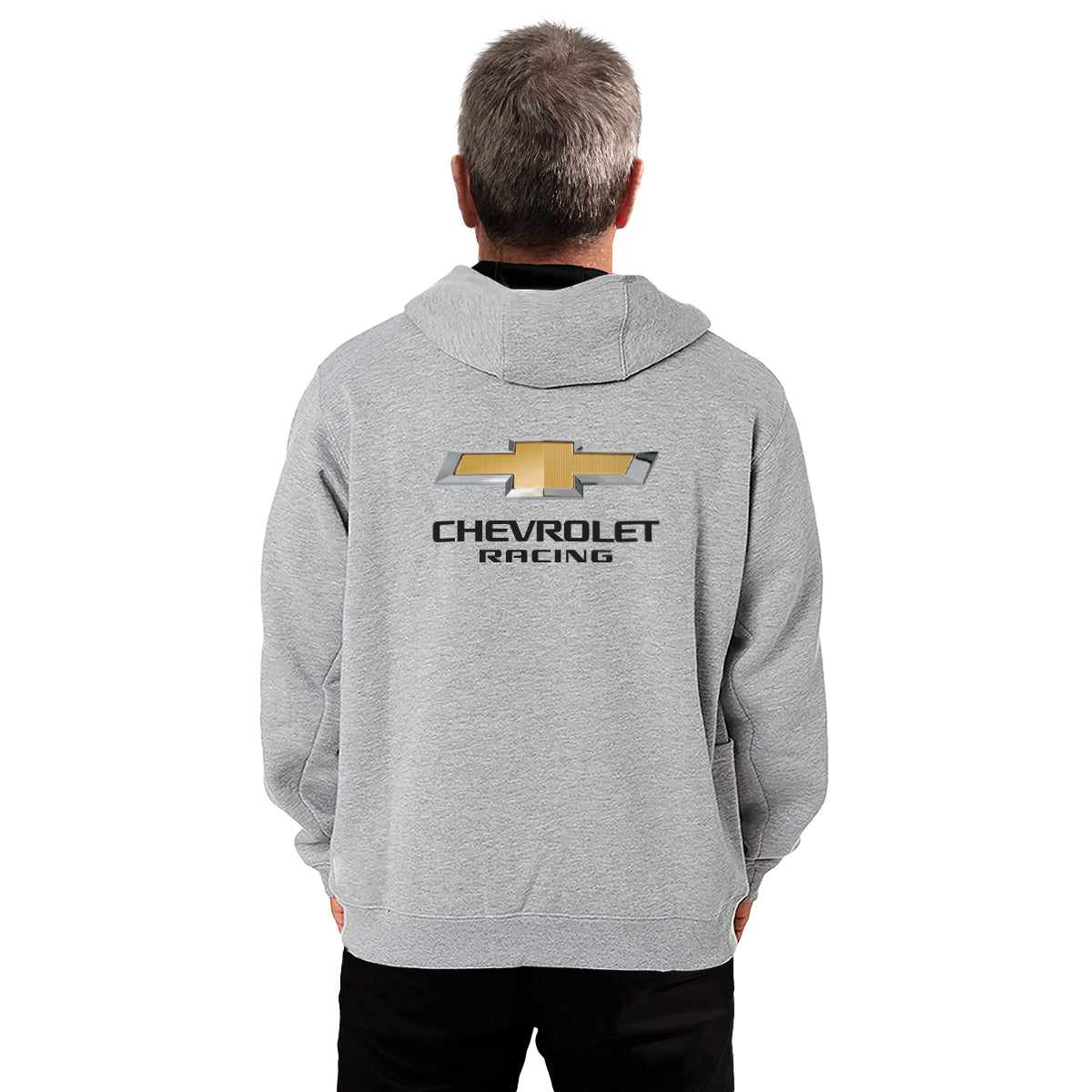 Chevrolet Racing Grey Marle Hoodie