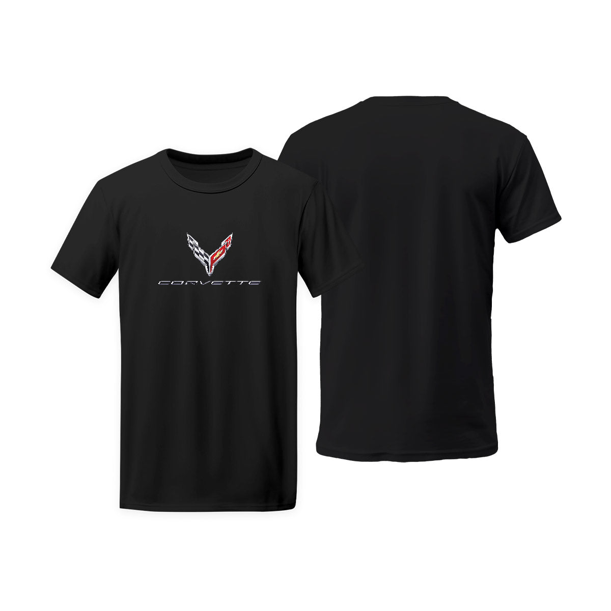 Corvette Logo T-shirt  Black