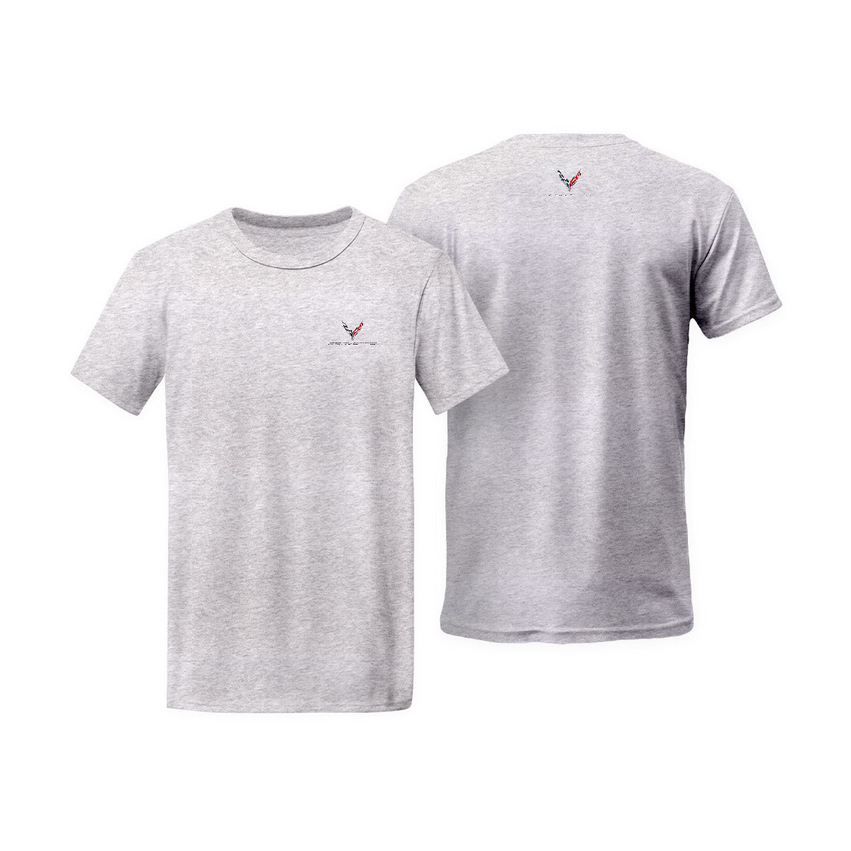 Corvette Logo T-shirt Grey