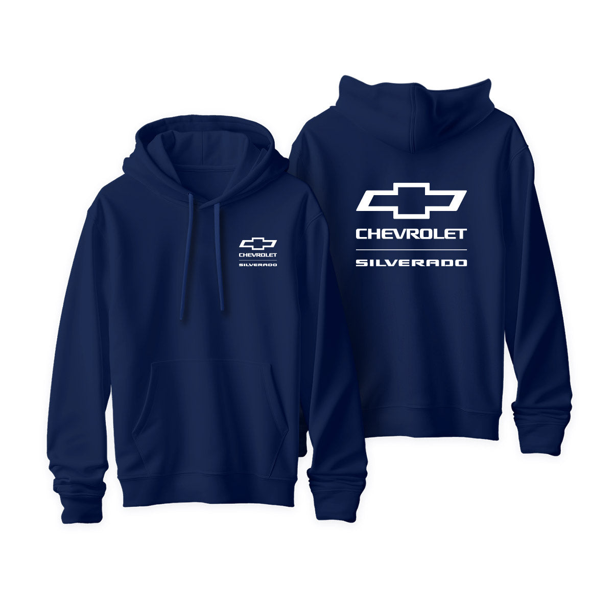 Silverado Logo Hoodie Navy