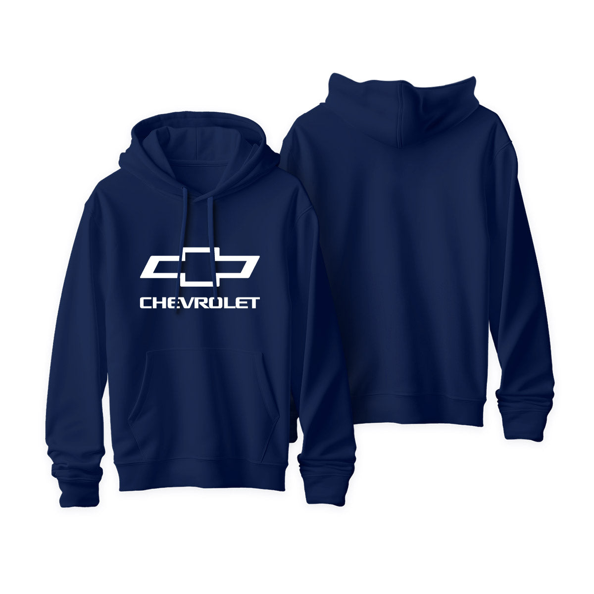 Chevrolet Mono Logo Hoodie Navy