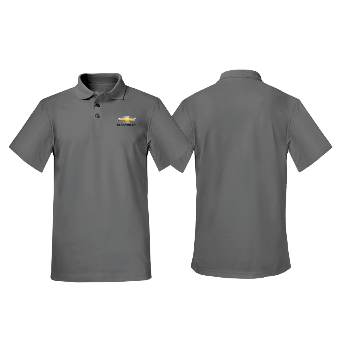 Chevrolet Logo Polo Grey