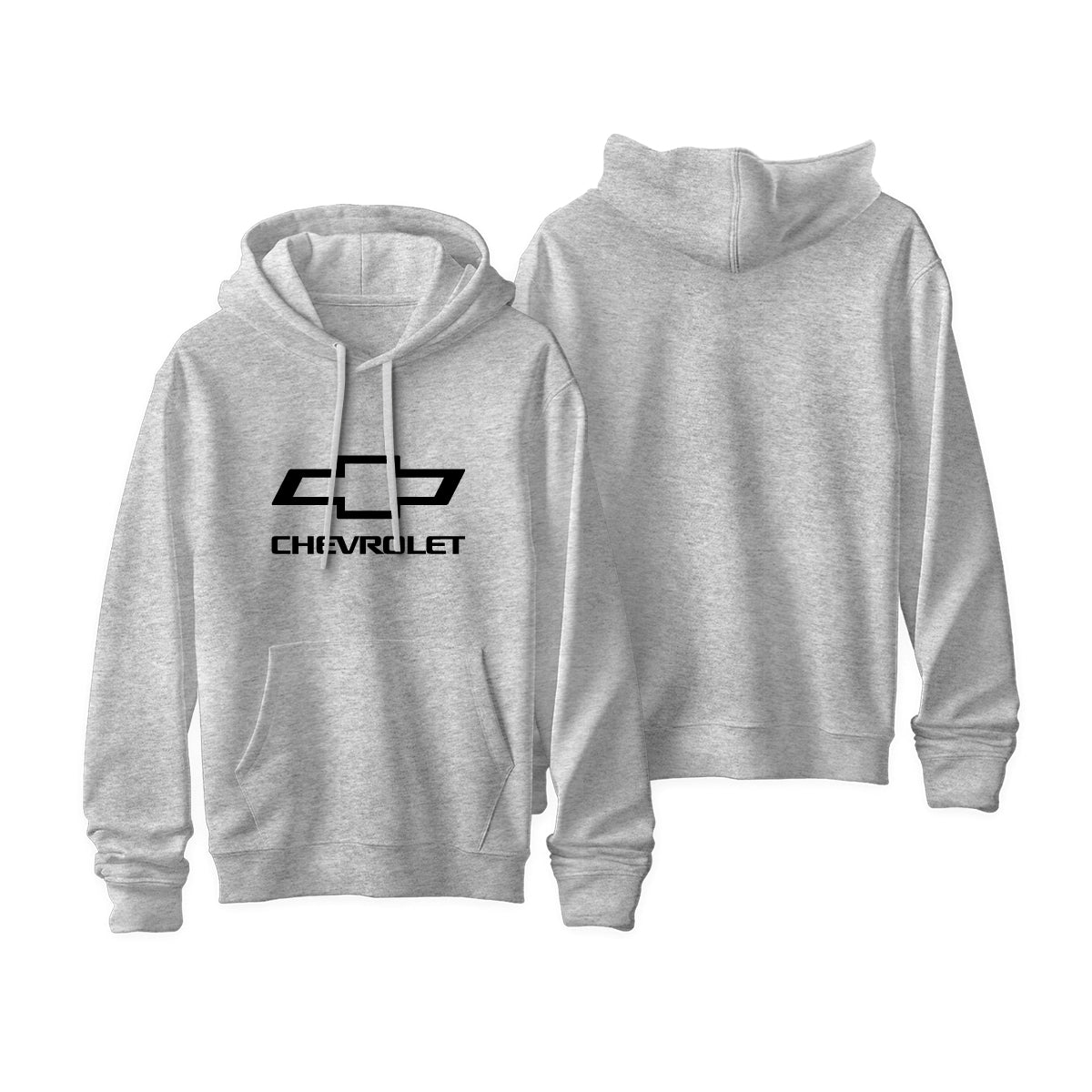 Chevrolet Mono Logo Hoodie Grey