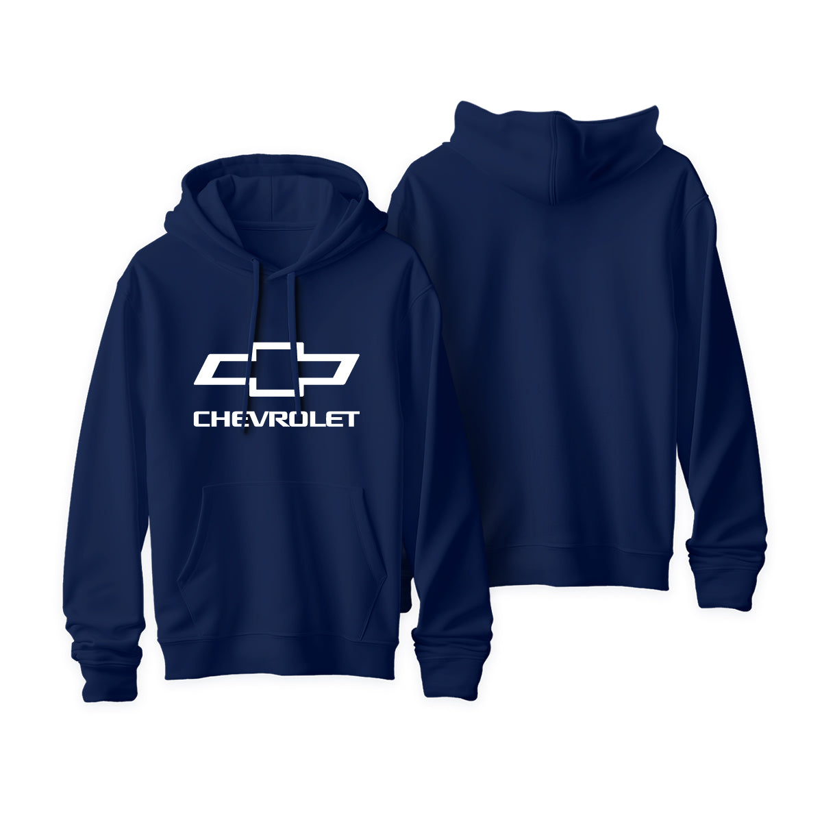 Chevrolet Mono Logo Hoodie Navy Youth