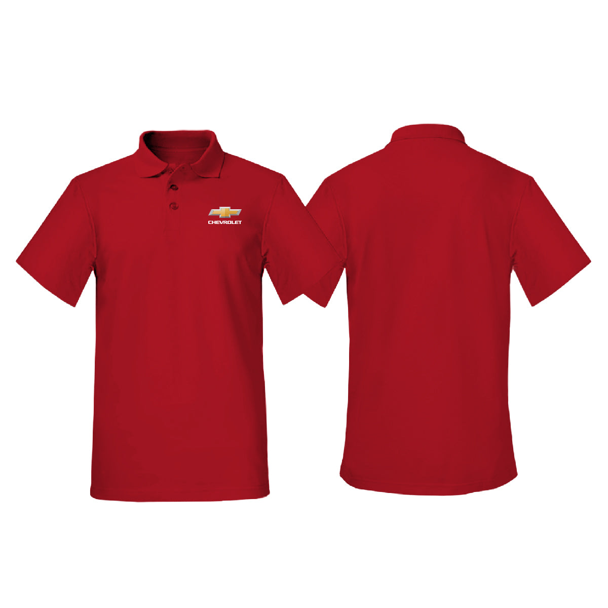 Chevrolet Logo Polo Red