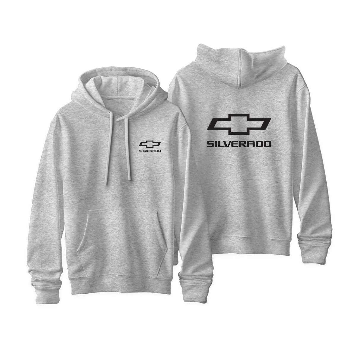 Silverado Logo Hoodie Grey