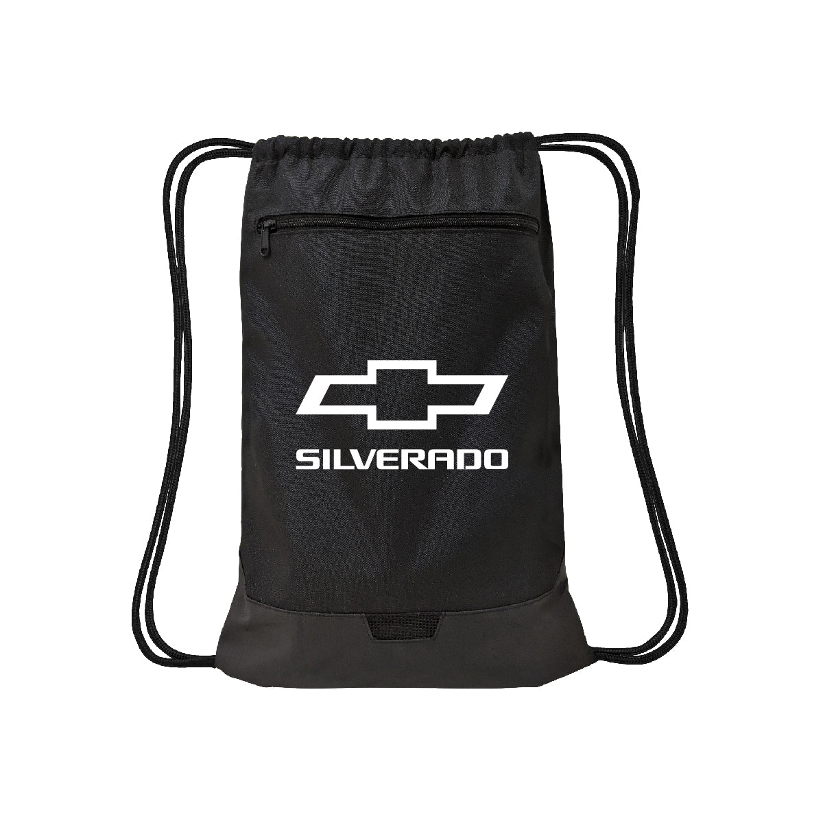 Silverado Logo Drawstring Bag