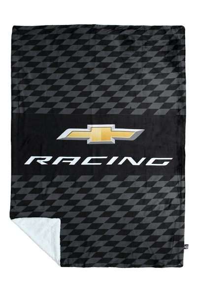 CHEVROLET RACING PLUSH THROW RUG