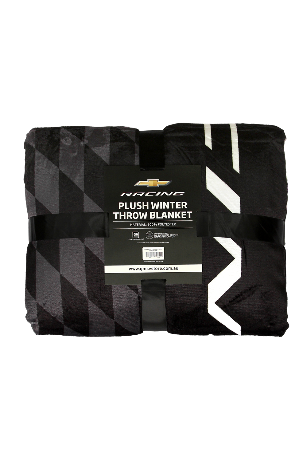 CHEVROLET RACING PLUSH THROW RUG