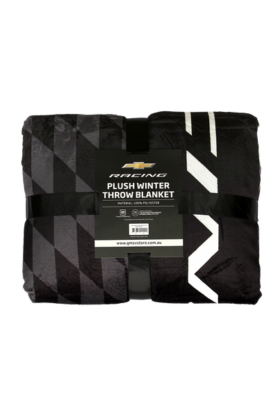 CHEVROLET RACING PLUSH THROW RUG