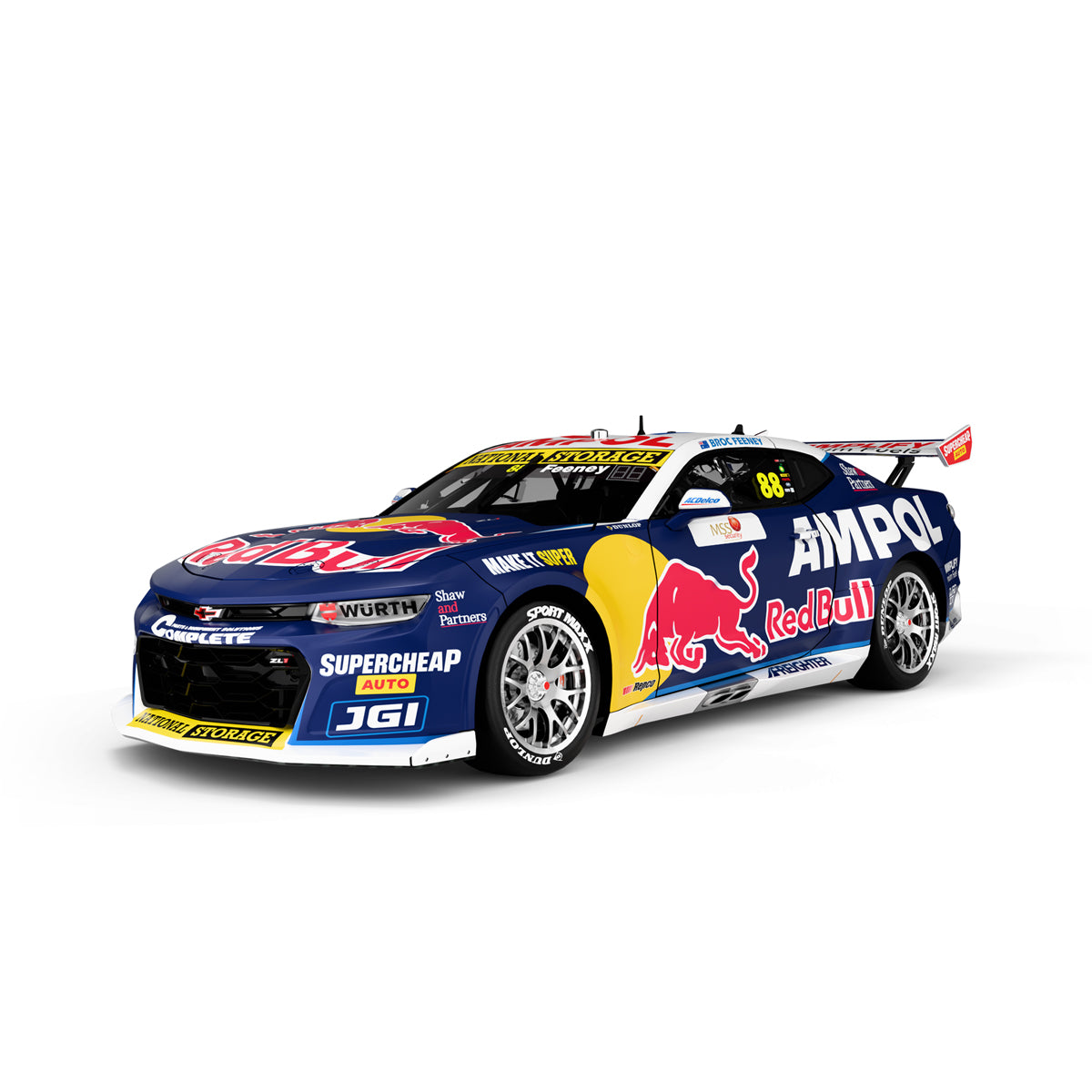 Chevrolet Camaro - Red Bull Ampol Racing - Broc Feeney #88 - 2025 - Mss Security Melbourne Supersprint - Race 4 Winner
