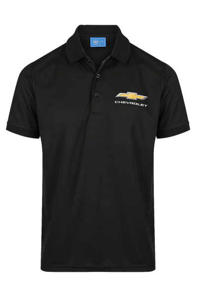 Chevrolet Polo Shirts Performance Black 2026