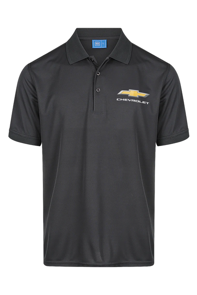 Chevrolet Polo Shirts Performance Charcoal 2026