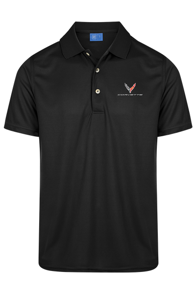 Men's Corvette Ultimate Polo (Black)