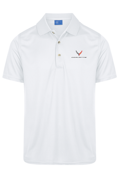Men's Corvette Ultimate Polo (White)