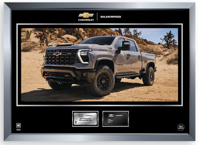 One-of-a-kind Silverado Custom Frame Vehicle