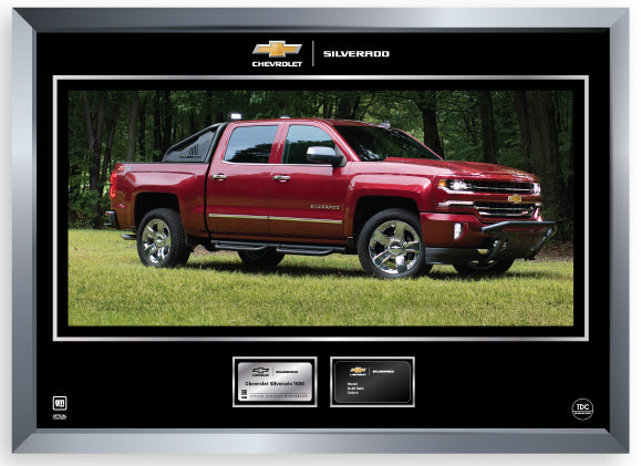 One-of-a-kind Silverado Custom Frame Vehicle