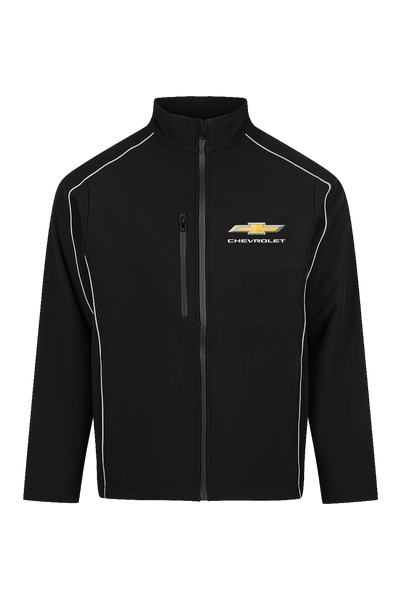 Chevrolet Softshell Jacket Black/Grey - 2026