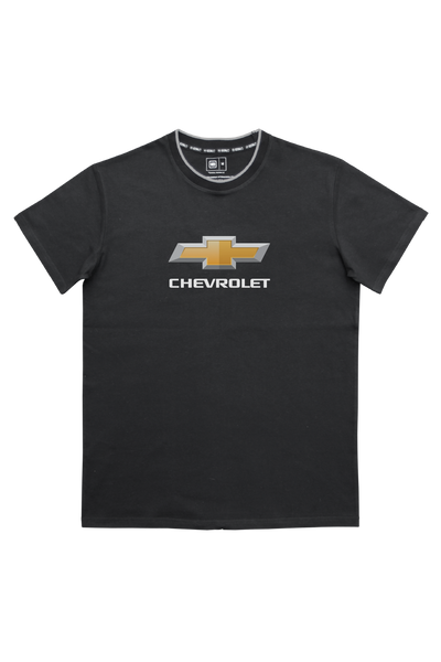 Chevrolet Colour Logo T-Shirt - Black