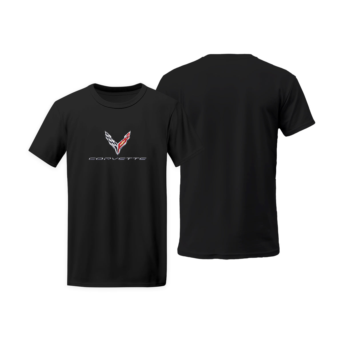 Corvette Logo T-shirt Black Youth