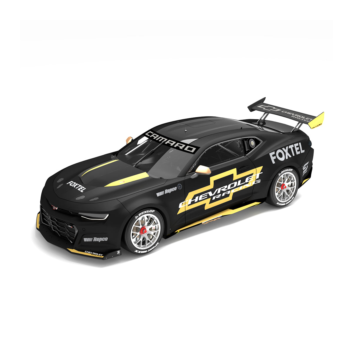 1:64 Chevrolet Racing Chevrolet Camaro Gen3 Supercar - 2022 Testing Livery (Black)