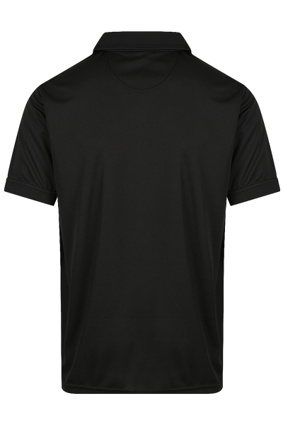 Mens Corvette Polo Shirts Performance Black
