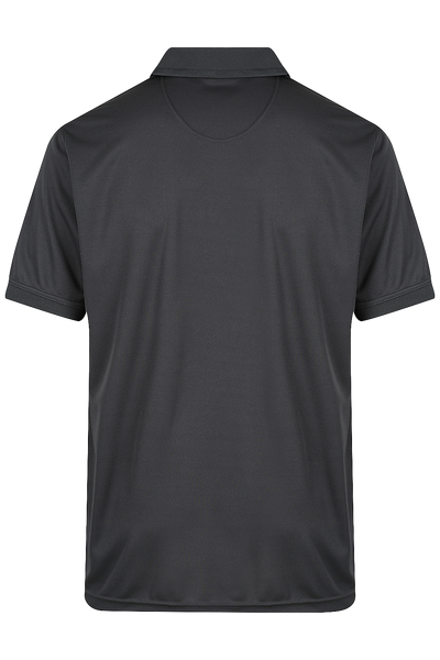 Mens Corvette Polo Shirts Performance Charcoal